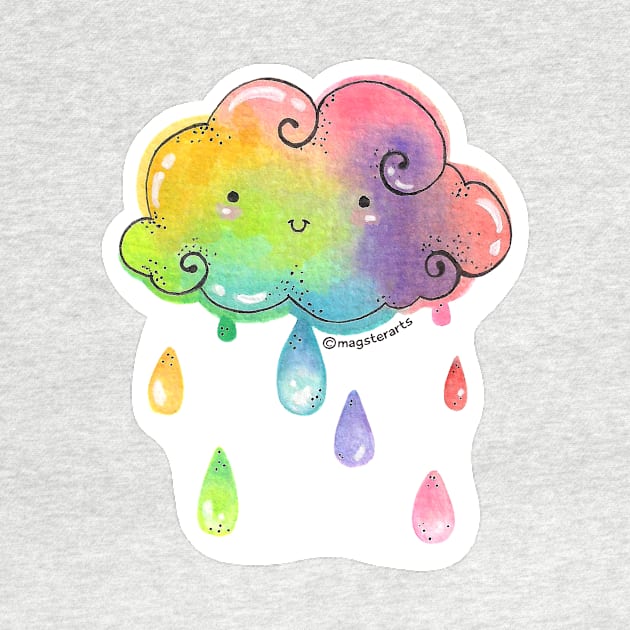 Rainbow Showers by magsterarts